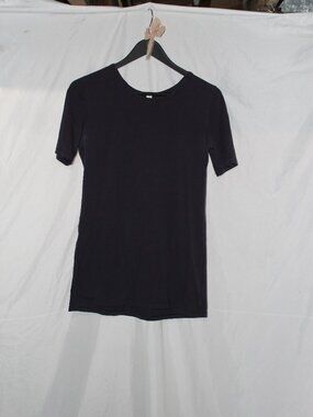Lululemon Dark Purple Short Sleeve Tunic Top